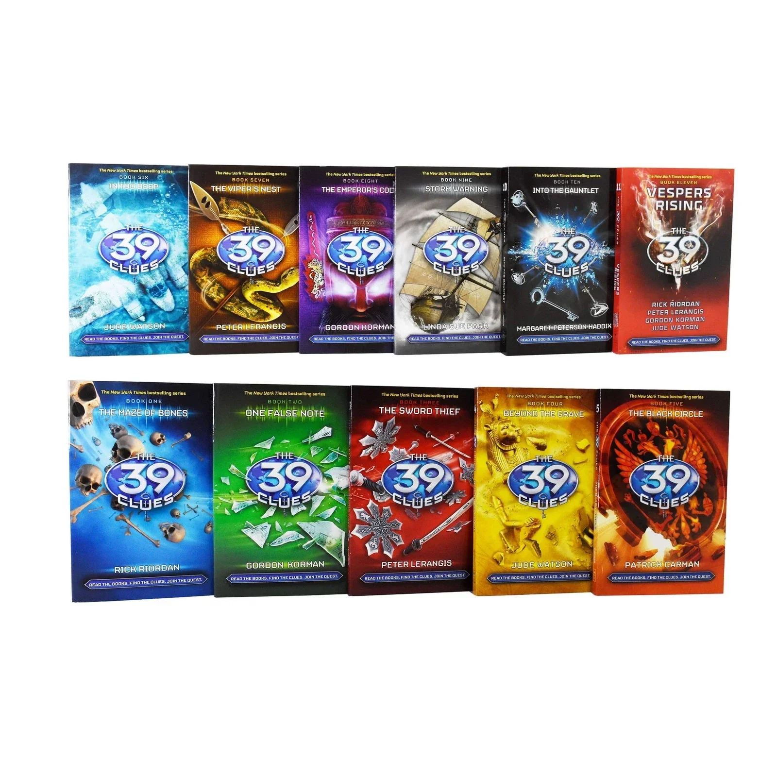 The 39 Clues Series 11 Books Collection Box Set by Rick Riordan - Image 4