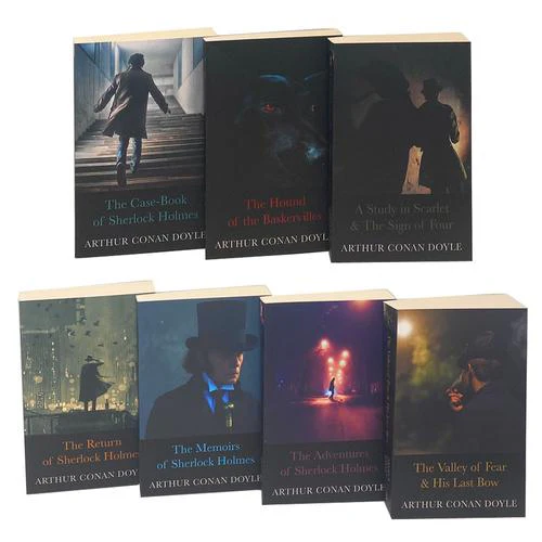 Sherlock Holmes Complete Collection – 7 Book Set by Arthur Conan Doyle | Classic Detective & Mystery Fiction Series - Image 3