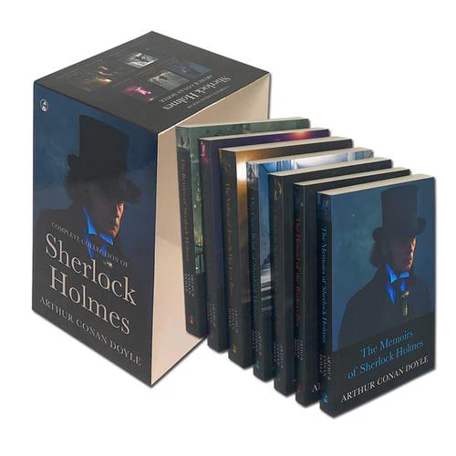 Sherlock Holmes Complete Collection – 7 Book Set by Arthur Conan Doyle | Classic Detective & Mystery Fiction Series - Image 4