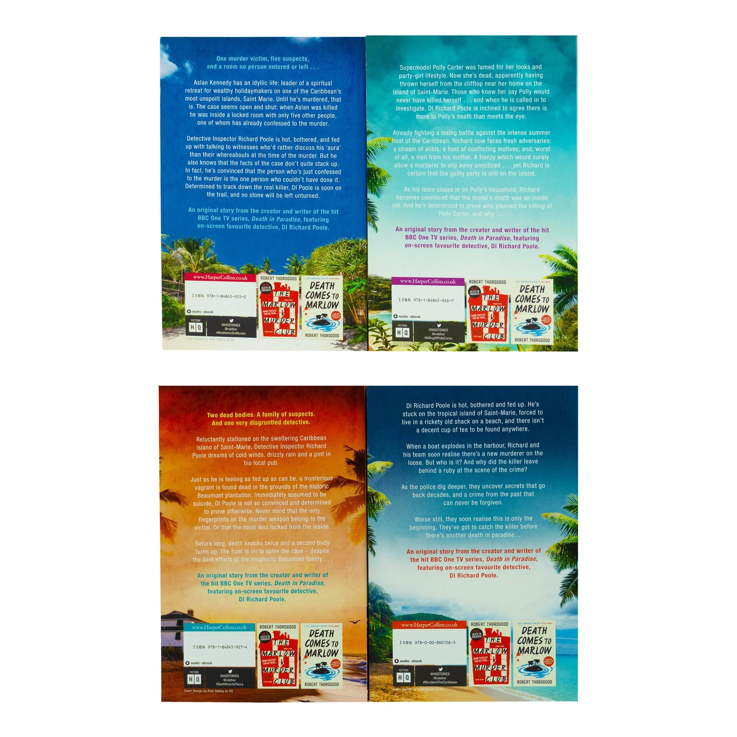 A Death in Paradise Mystery 4 Books Collection Set By Robert Thorogood - Image 3