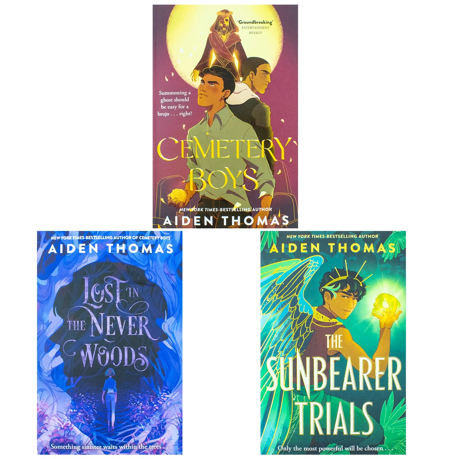Aiden Thomas Collection 3 Books Set (Cemetery Boys, The Sunbearer Trials, Lost in the Never Woods) - Image 6