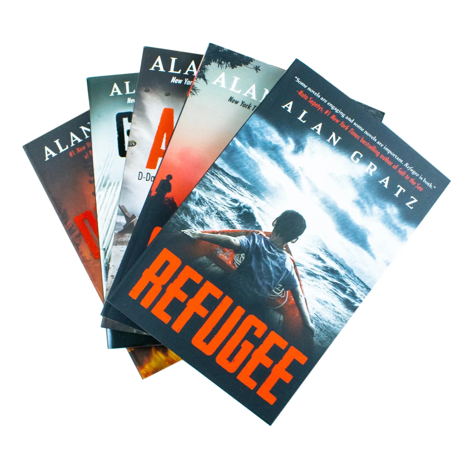 Alan Gratz 5 Books Collection Set (Allies, Two Degrees, Grenade, Refugee, Ground Zero) - Image 6