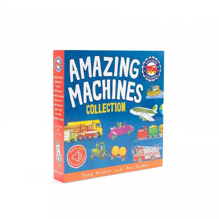 Amazing Machines Collection by Tony Mitton and Ant Parker 10 Books Box Set - Image 3