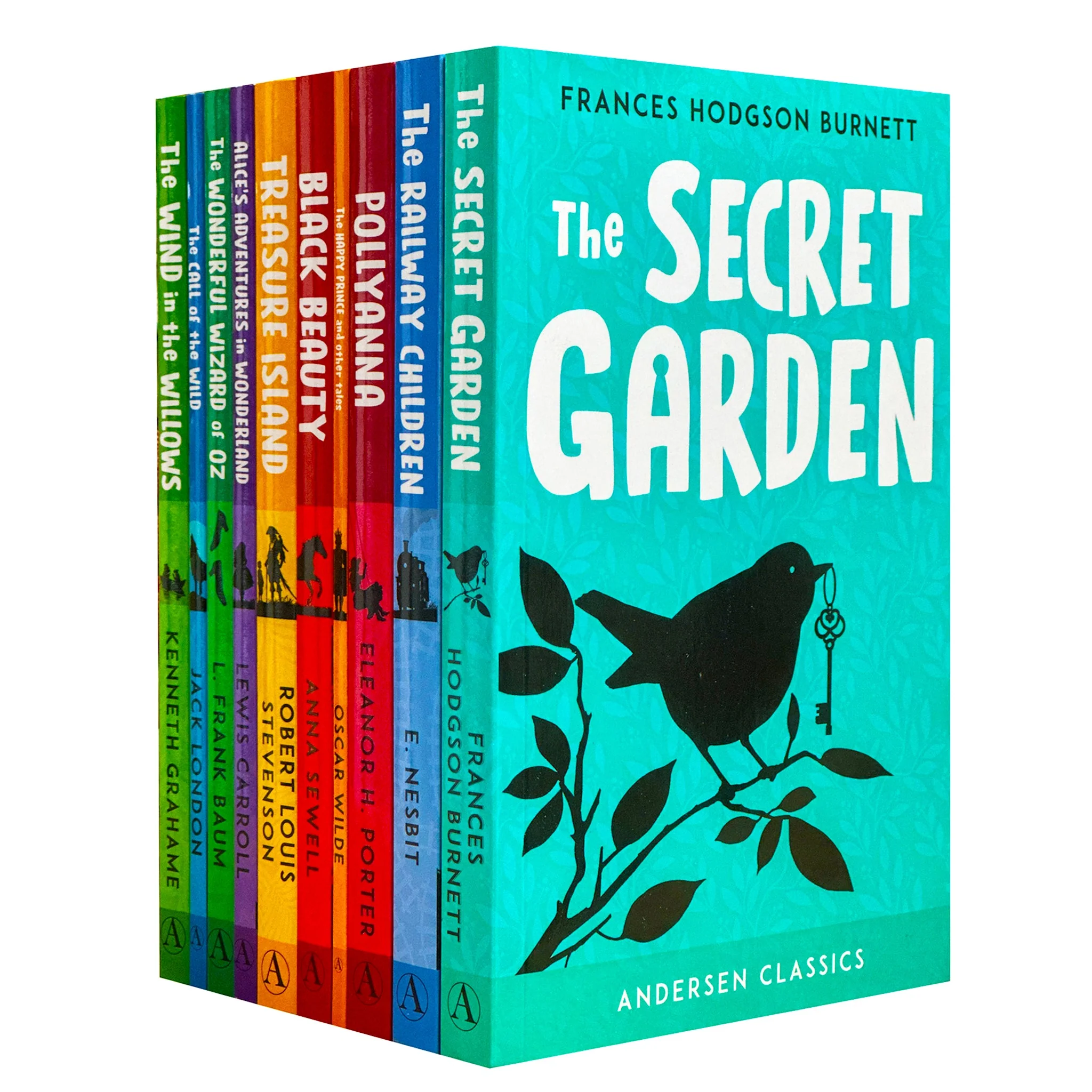 Andersen Press Children's Classics 10 Books Collection (The Secret Garden, The Railway Children, Pollyanna, Black Beauty, Treasure Island and MORE)