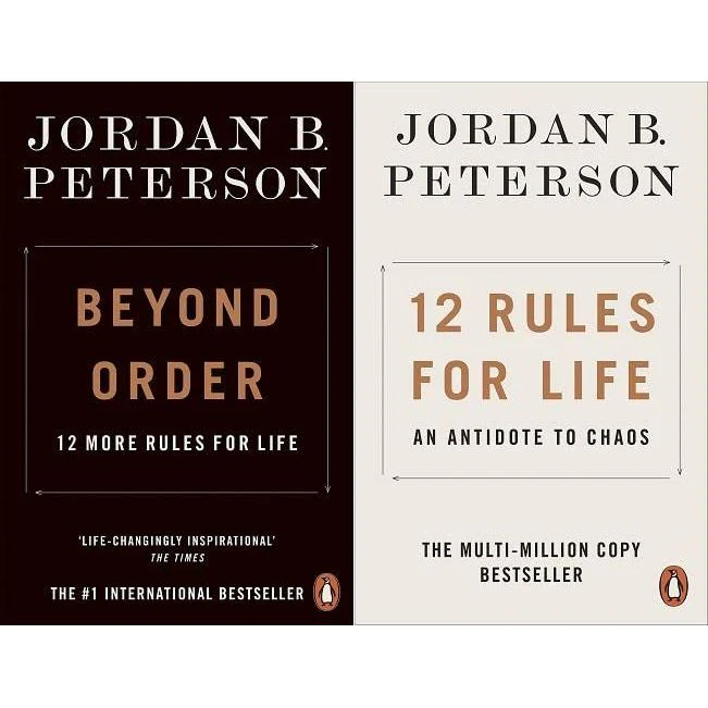 12 Rules For Life & Beyond Order: 2 Books Collection Set by Jordan B. Peterson