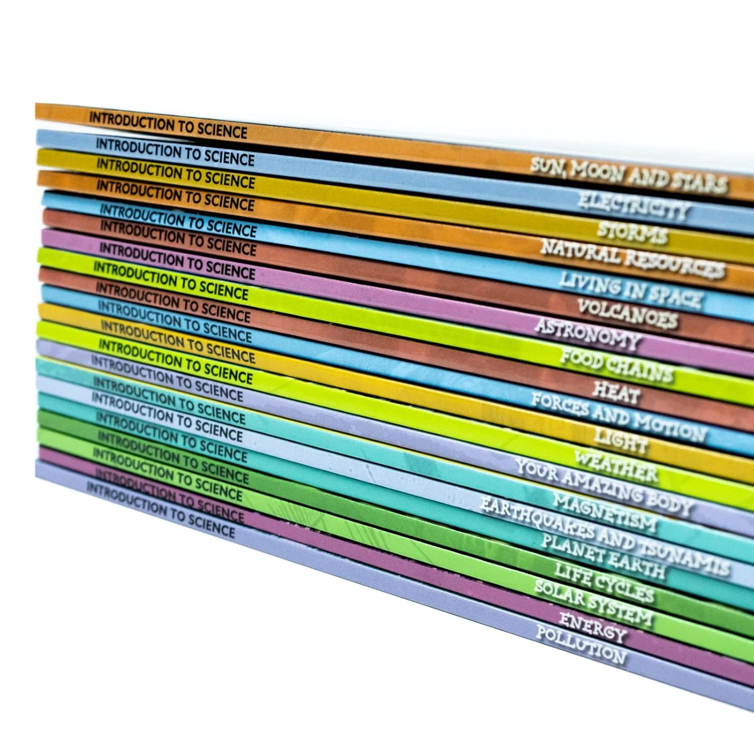 Introduction to Science for Beginners 20 Books Collection Box Set (Astronomy, Electricity, Food Chains, Forces and Motion, Heat,Natural Resources,Living in Space, Storms, Sun Moon and Stars & More) - Image 5