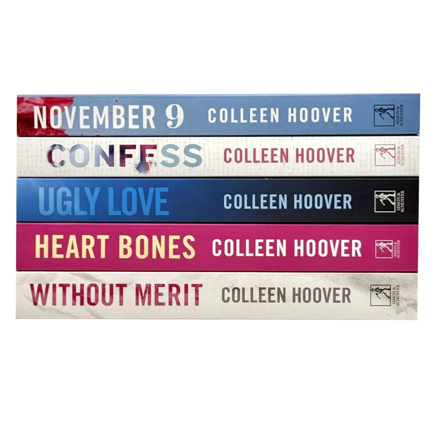 Colleen Hoover 5 Books Collection Set – Ugly Love, November 9, Confess, Heart Bones & Without Merit - Image 4