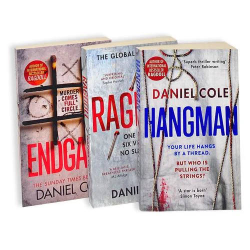 Daniel Cole 3 Books Collection Set Ragdoll, Hangman, Endgame - Image 2