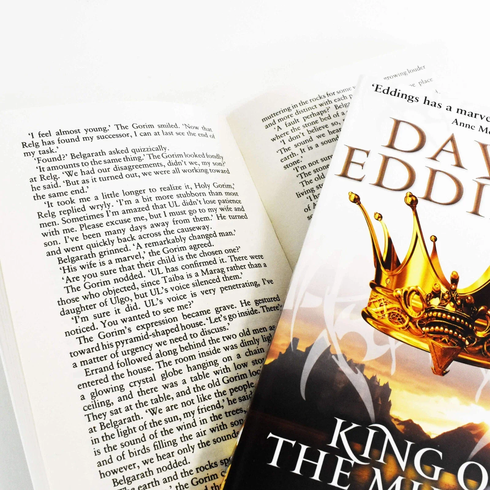 David Eddings The Malloreon Series 5 Books Collection Set  Guardians Of The West King Of The Murgos Demon Lord Of Karanda Sorceress Of Darshiva - Image 3