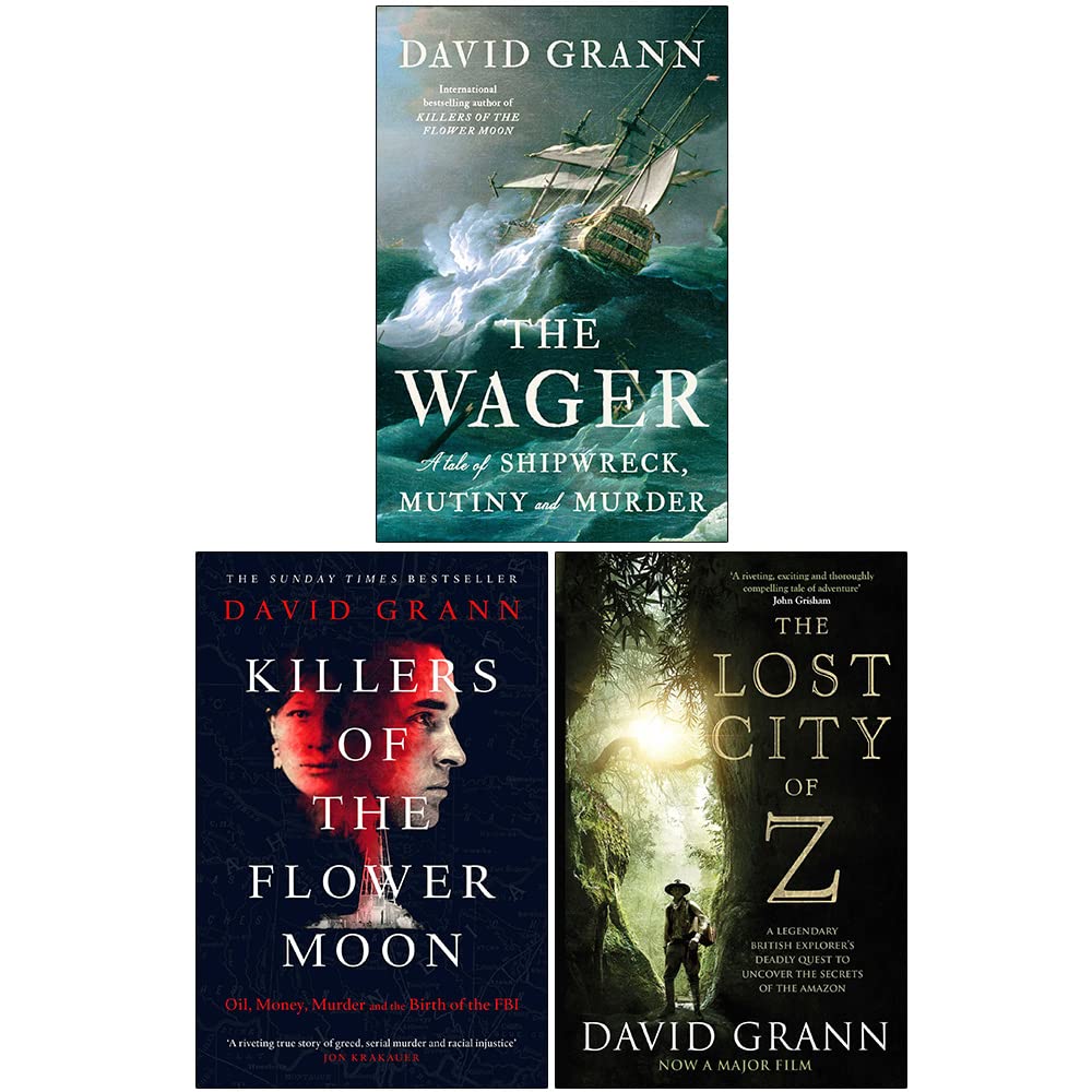 David Grann Collection 3 Books Set (The Wager [Hardcover], Killers of the Flower Moon, The Lost City of Z) - Image 2