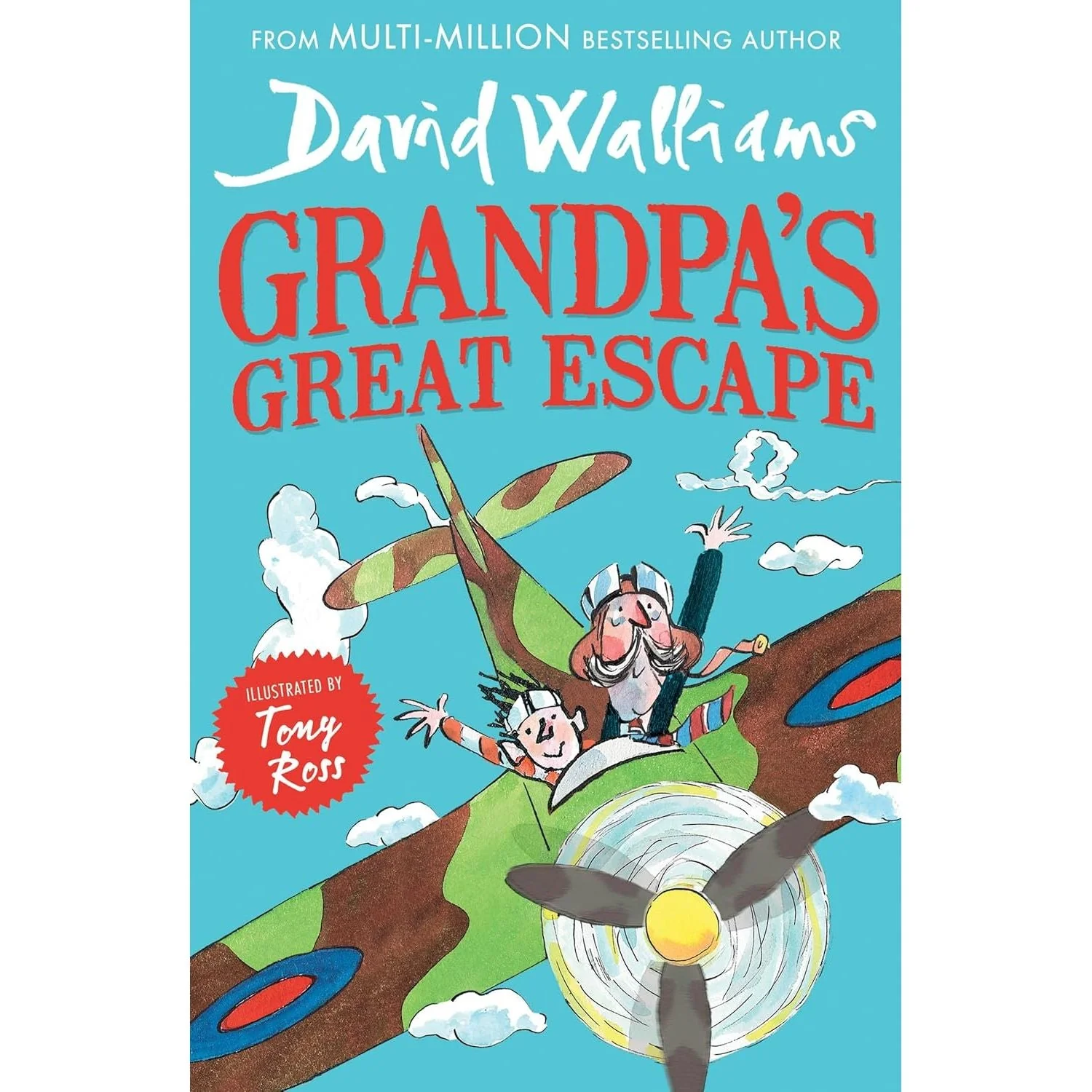 David Walliams 4 Books Collection Set (Awful Auntie, Grandpa’s Great Escape, Bad Dad, Robodog) - Image 3