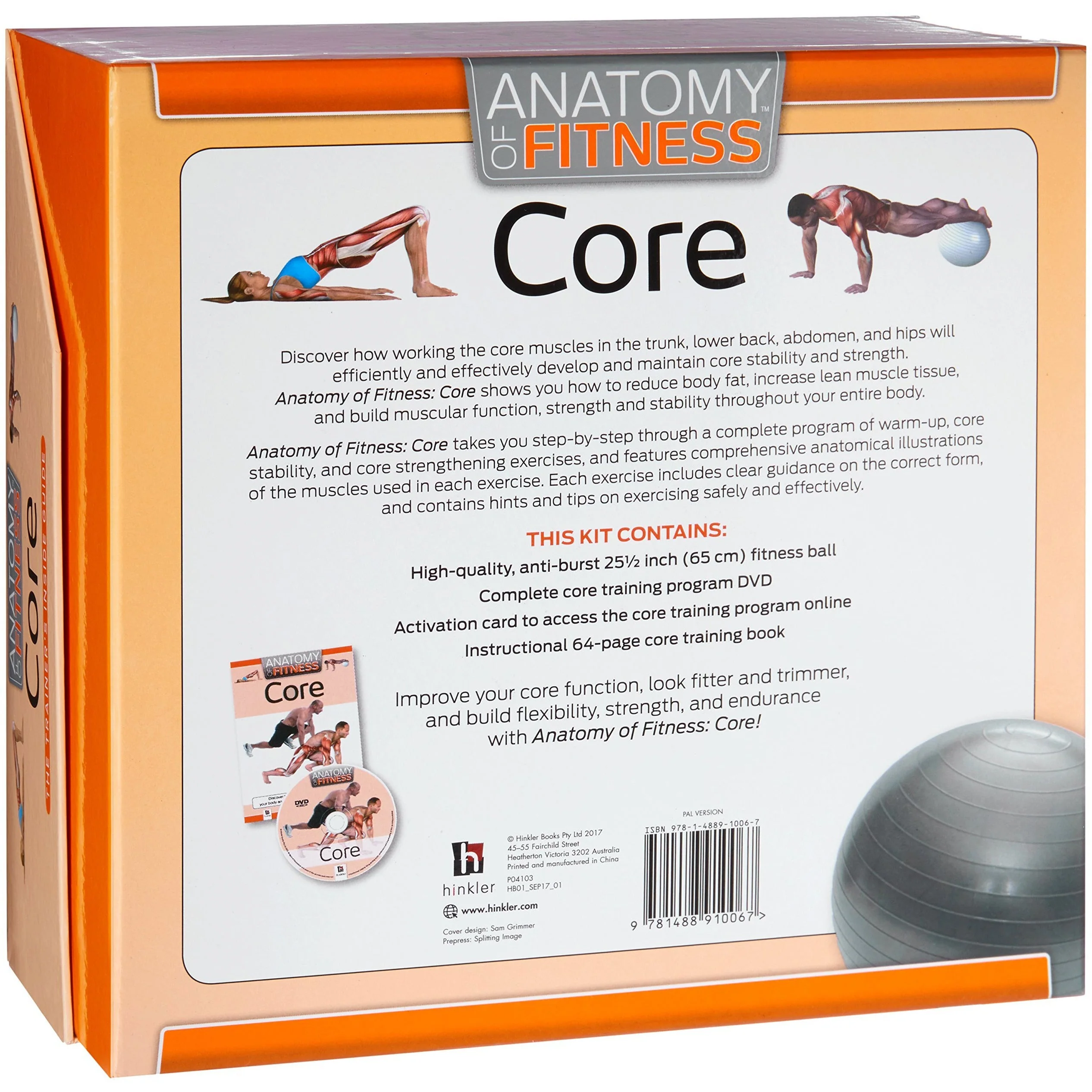 Anatomy Of Fitness Core The Trainer's Inside Guide Complete Workout Kit - Image 2