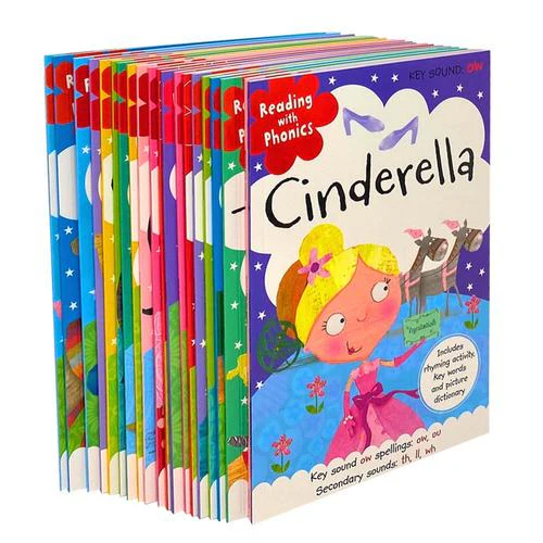 Reading With Phonics Fairy Tale Books Collection – 20 Book Box Set | Learn to Read Phonics Stories for Children & Early Readers - Image 5
