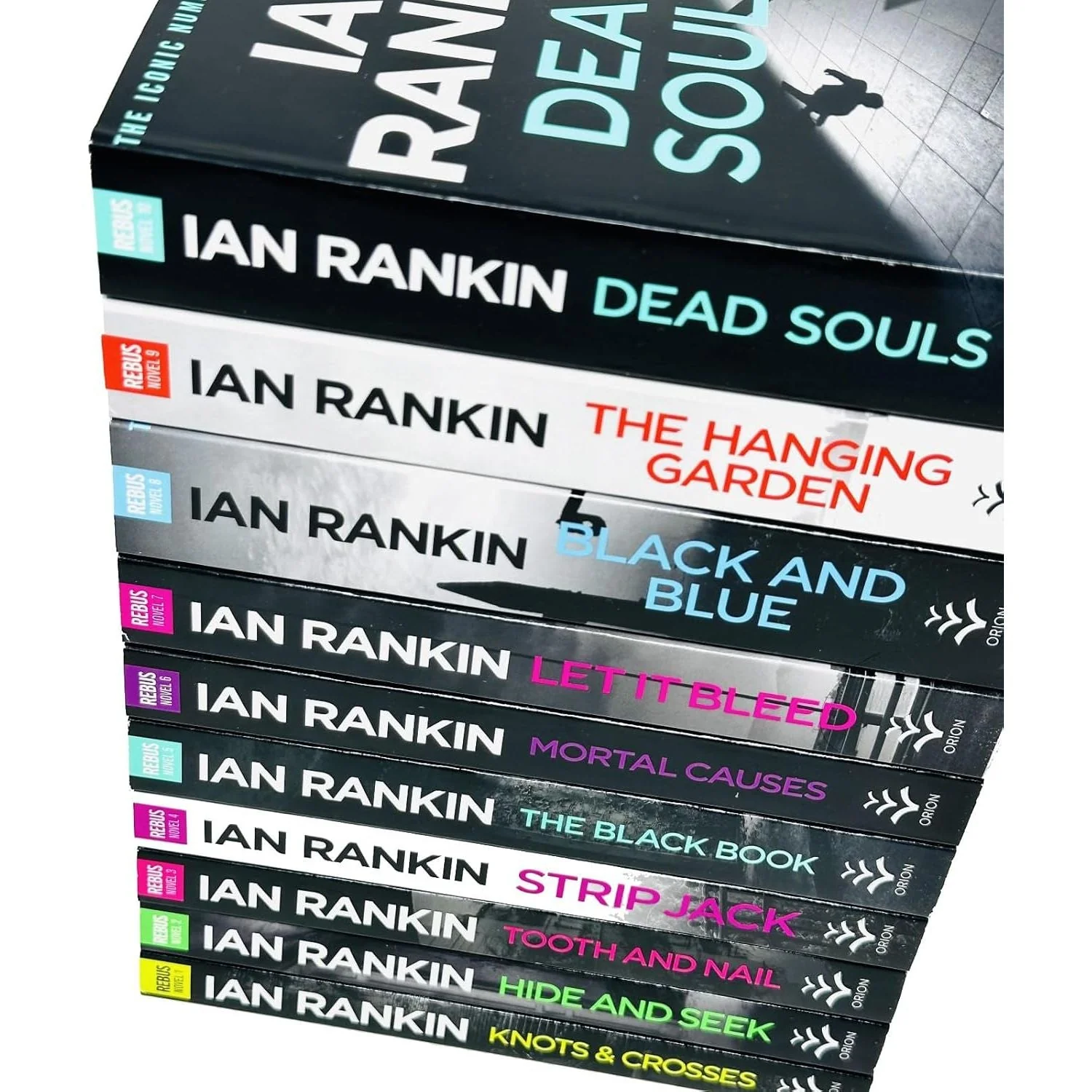 Ian Rankin Inspector Rebus Series Collection 10 Books Set (Knots And Crosses, Hide And Seek, Tooth And Nail, Strip Jack, The Black Book, Mortal Causes, Let It Bleed, Black And Blue and More) - Image 4