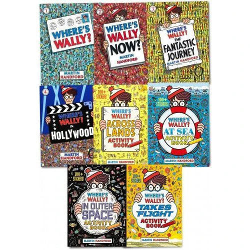 Wheres Wally Amazing Adventures and Activities Collection 8 Books Bag Set - Image 2