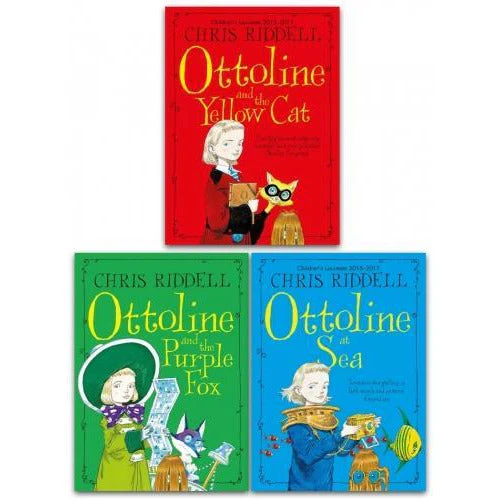 Chris Riddell Ottoline Collection 3 Books Set - Ottoline at Sea, Ottoline and The Yellow Cat, Ottoline and The Purple Fox - Image 3