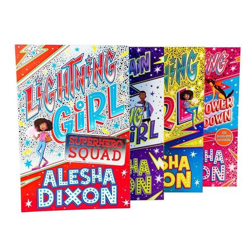 Alesha Dixon Lightning Girl 4 Books Collection Set - Lightning Girl Superhero Squad Secret Supervi.. - Image 3