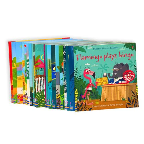 Usborne My First Phonics Reading Library 20 Books Collection Box Set (Phonics Readers) (WITH FREE AUDIO ONLINE Age 3+) - Image 2