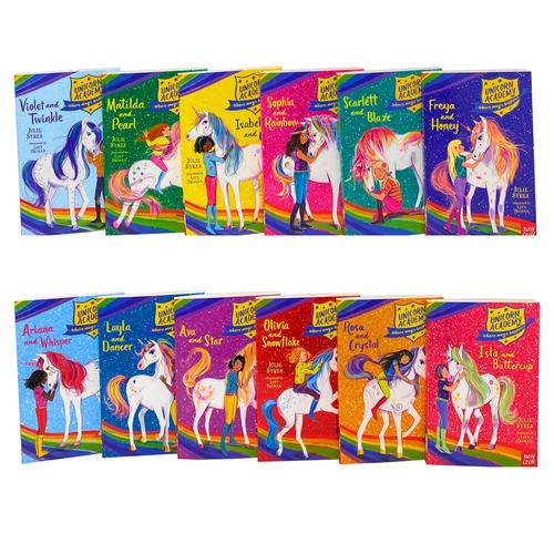 Unicorn Academy Where Magic Happens 12 Books Collection Set by Julie Sykes - Image 3