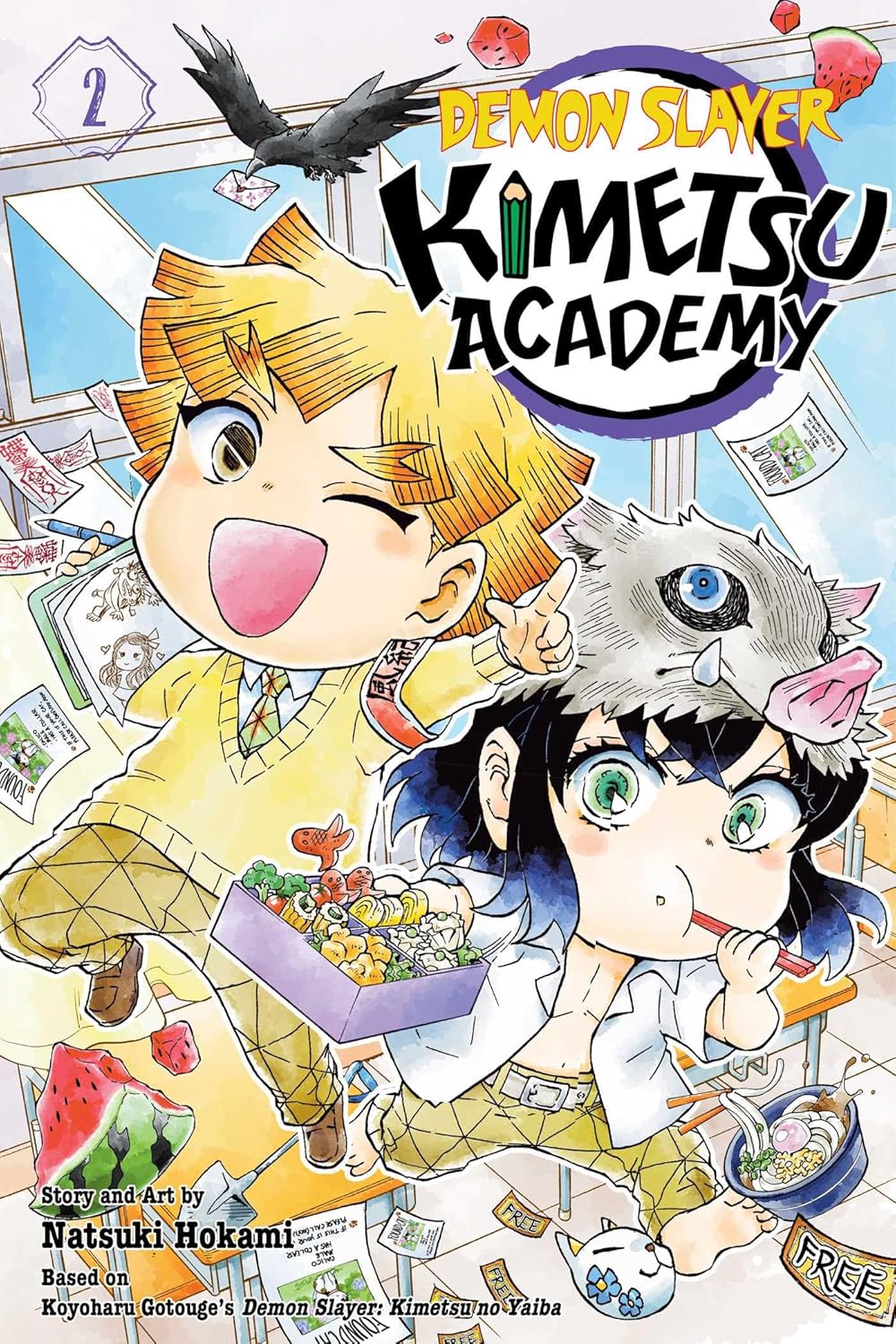 Demon Slayer: Kimetsu Academy 6 Books Collection Set (Volumes 1-6) by Koyoharu Gotouge, Natsuki Hokami - Image 7