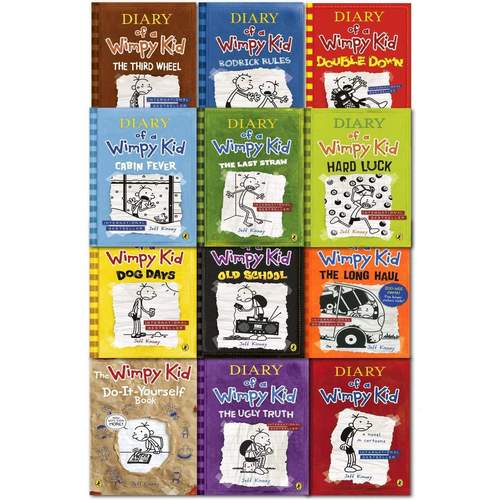 12 X Diary of a Wimpy Kid by Jeff Kinney - 12 Books Collection Set - Image 4