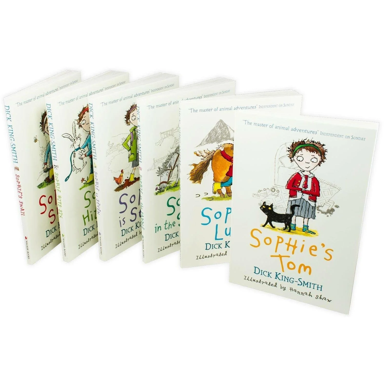 Dick King Smith Collection Sophies Animal Adventure 6 Books Set Sophies Snail Sophies Tom Sophie H.. - Image 2
