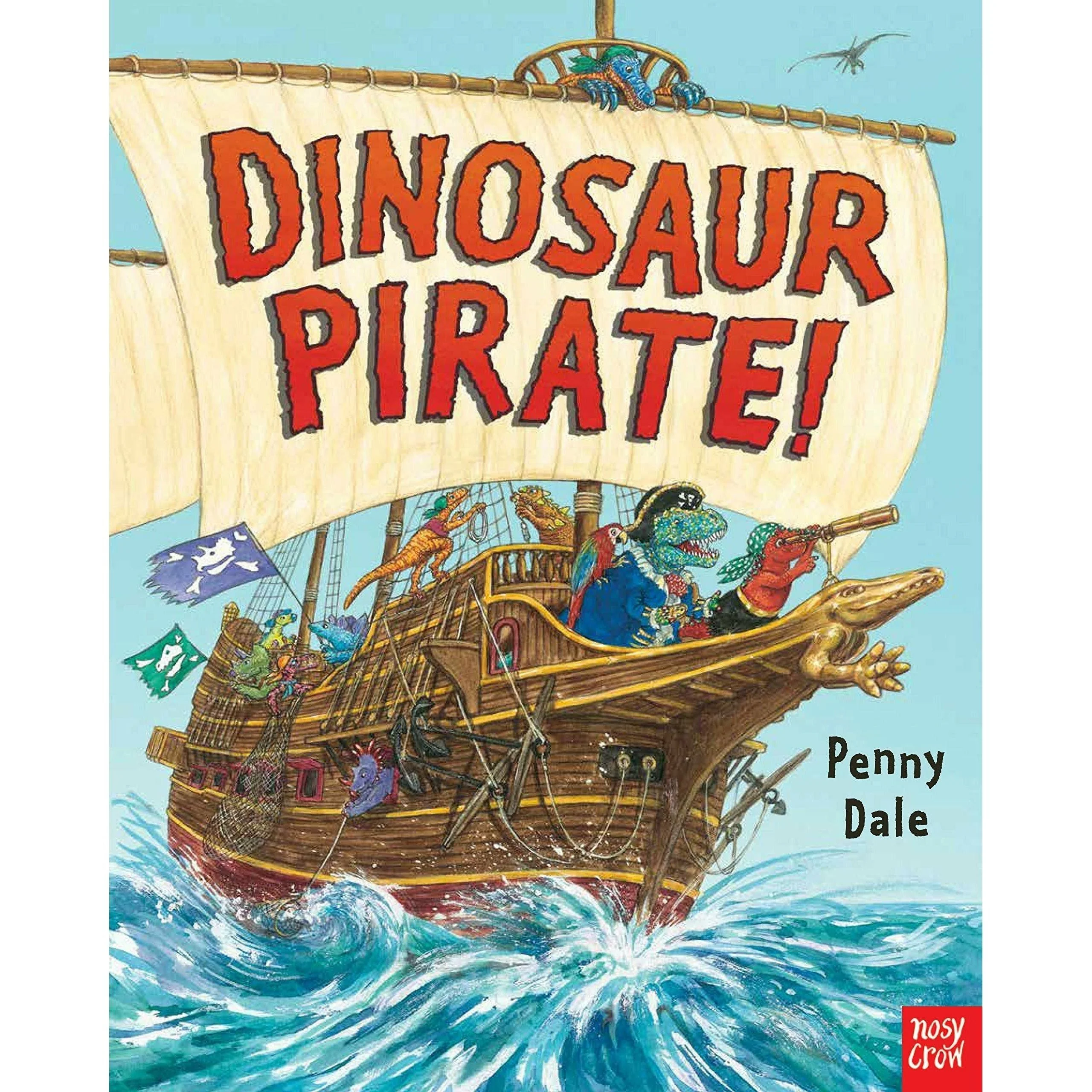 Penny Dale's Dinosaurs 5 Books Set (Dinosaur Dig, Dinosaur Zoom, Dinosaur Rocket, Dinosaur Pirates, Dinosaur Farm) - Image 5