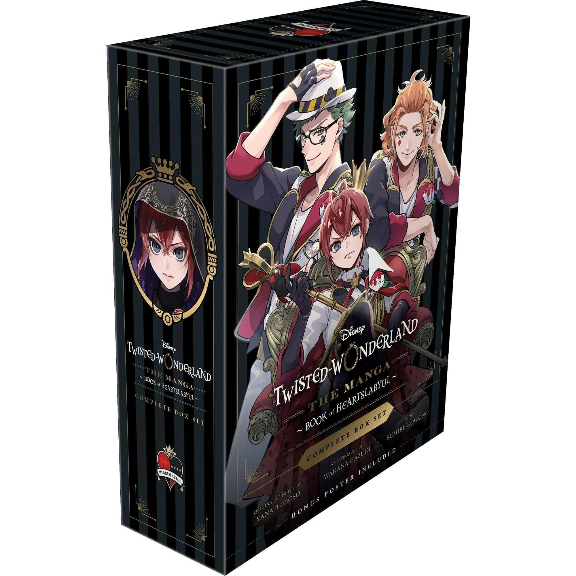 Disney Twisted-Wonderland: The Manga - Book of Heartslabyul Complete Box Set: Includes vols. 1-4 with premium: Volume 1