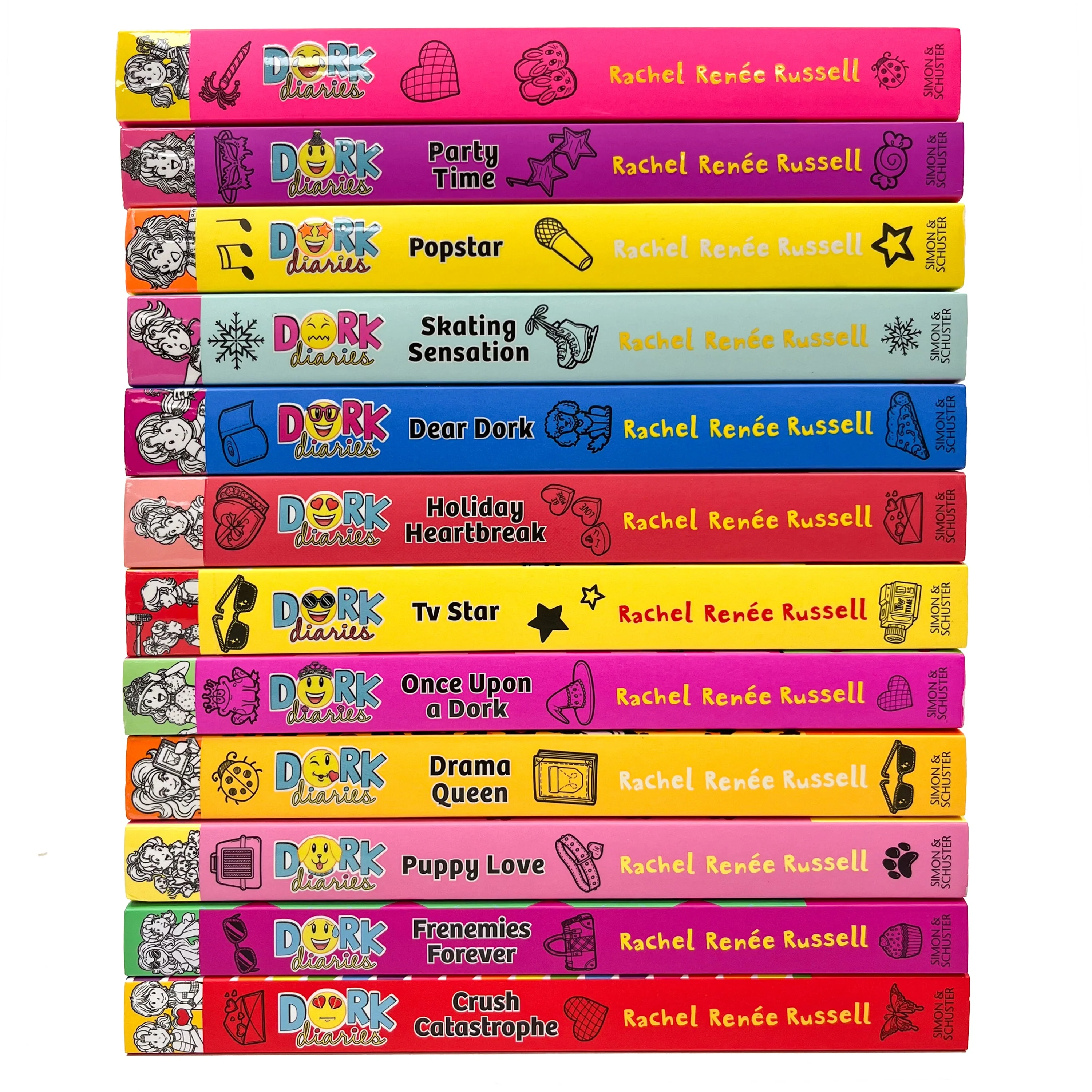 Dork Diaries Series 12 Books Collection Set By Rachel Renee Russell - Image 2
