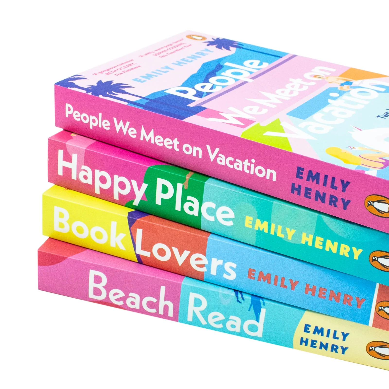 Emily Henry Collection 4 Books Set (Book Lovers, Beach Read, People We Meet on Vacation and Happy Place) - Image 5