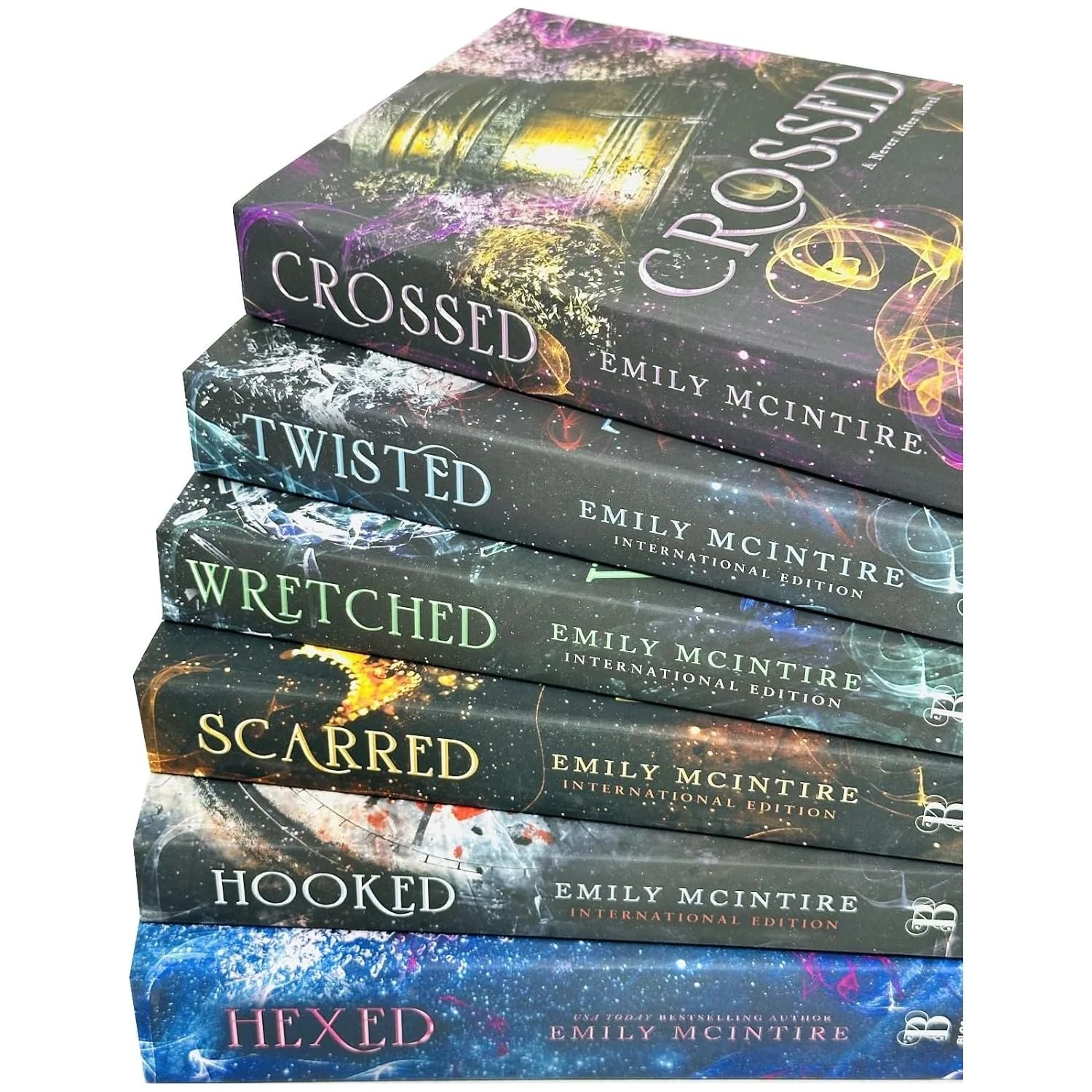 Never After Series by Emily McIntire Complete 6 Books Collection Set (Hexed, Hooked, Scarred, Wretched, Twisted & Crossed) - Image 3