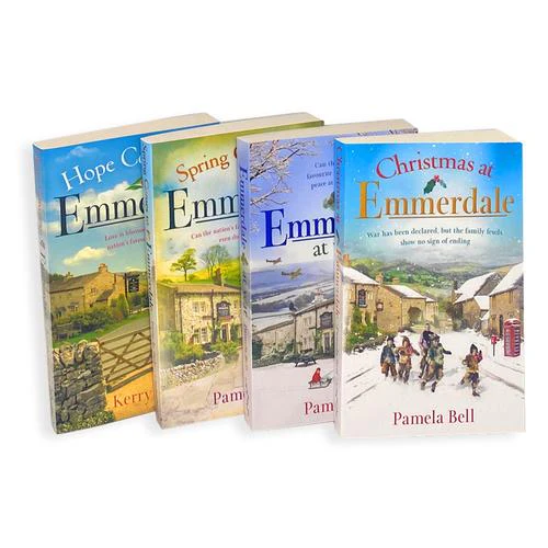 Emmerdale Book Series 4 Books Collection Set by Pamela &amp; Kerry Bell (Hope Comes To, At War, Christmas At, Spring Comes To) - Image 3