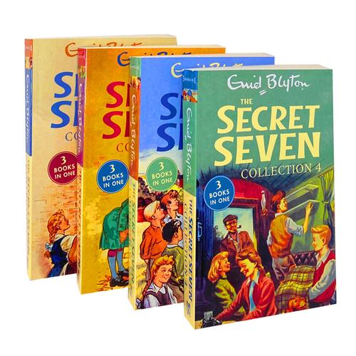 Enid Blyton The Secret Seven - 12 Story in 4 Books Collection Set - Image 3
