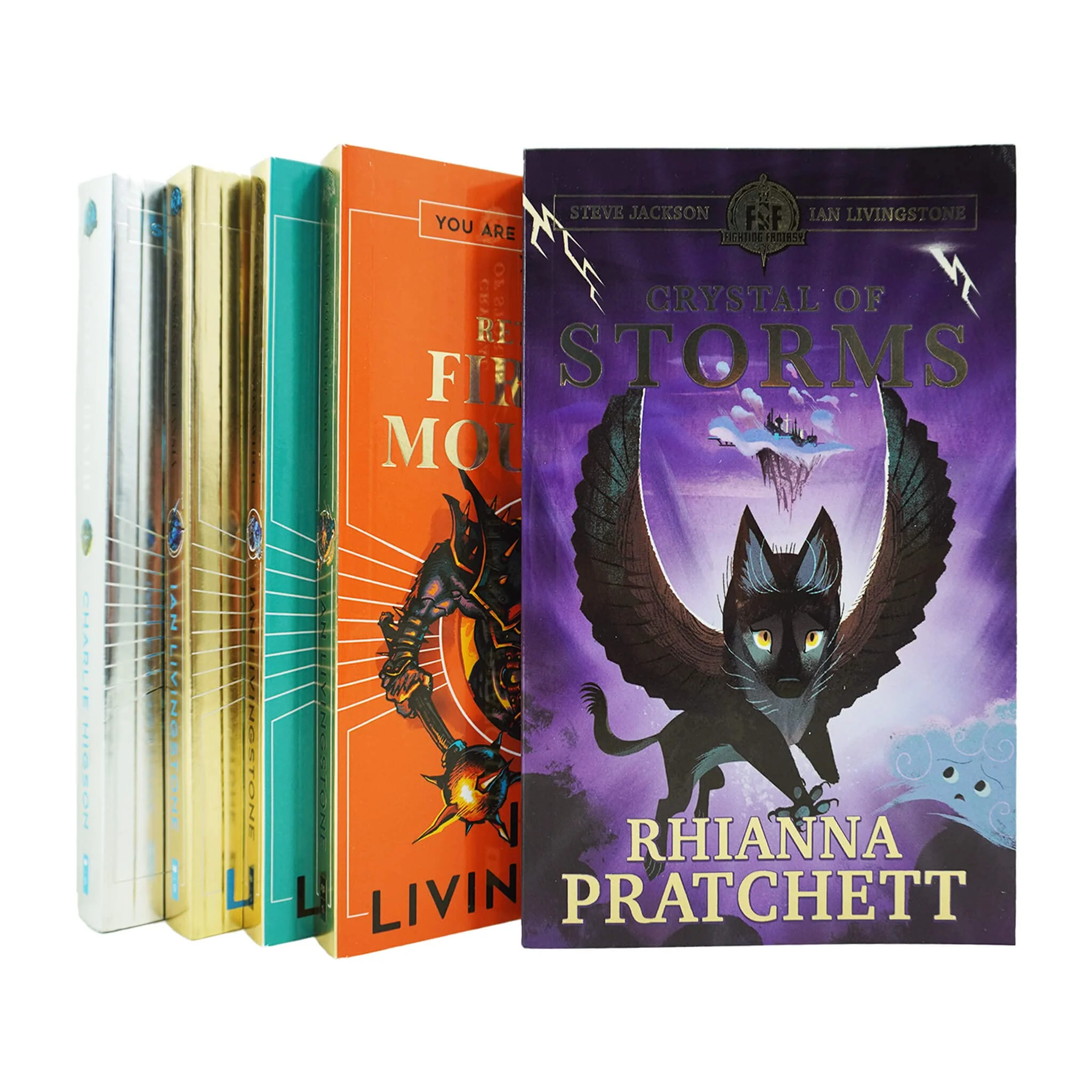Fighting Fantasy RPG 5 Books Collection Set (11-15) (The Gates of Death, The Caverns of the Snow Witch, Assassins of Allansia, Return to Firetop Mountain & Crystal of Storms) - Image 2