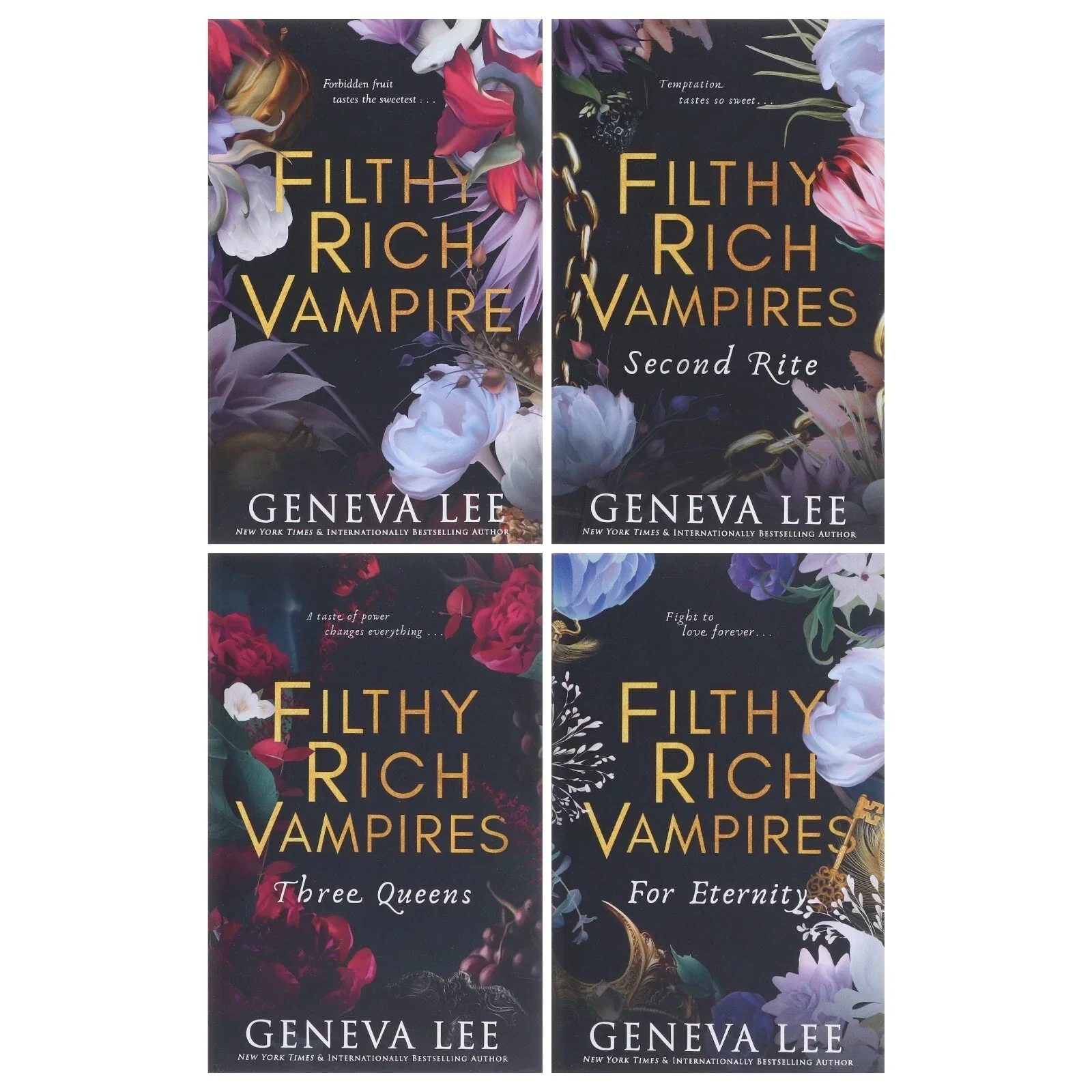 Filthy Rich Vampires Series By Geneva Lee 4 Books Collection Set (Filthy Rich Vampire, Second Rite, Three Queens & For Eternity) - Image 3