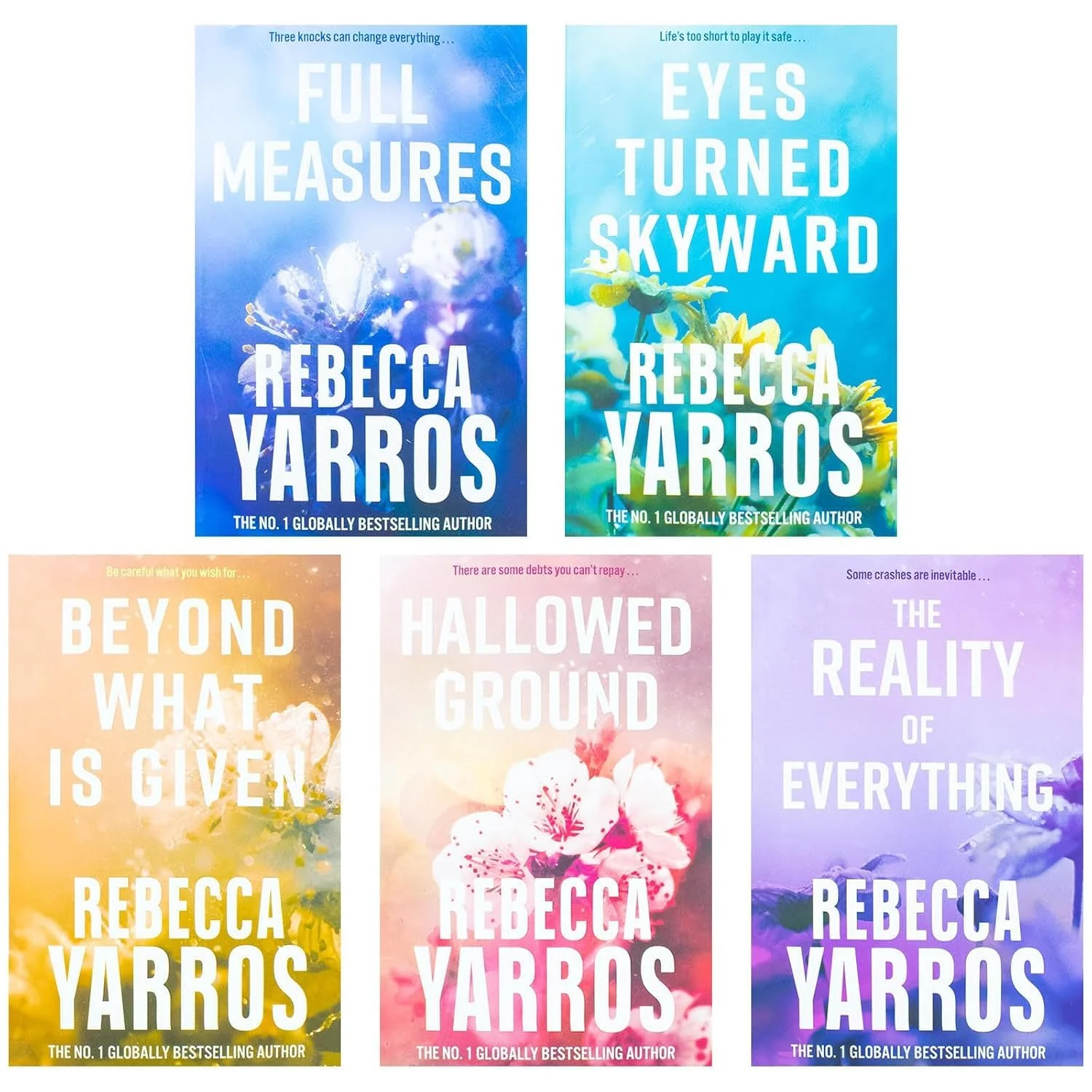 Flight & Glory Series Collection 5 Book Set By Rebecca Yarros (Full Measures, Eyes Turned Skyward, Beyond What is Given, Hallowed Ground, The Last Letter) - Image 2