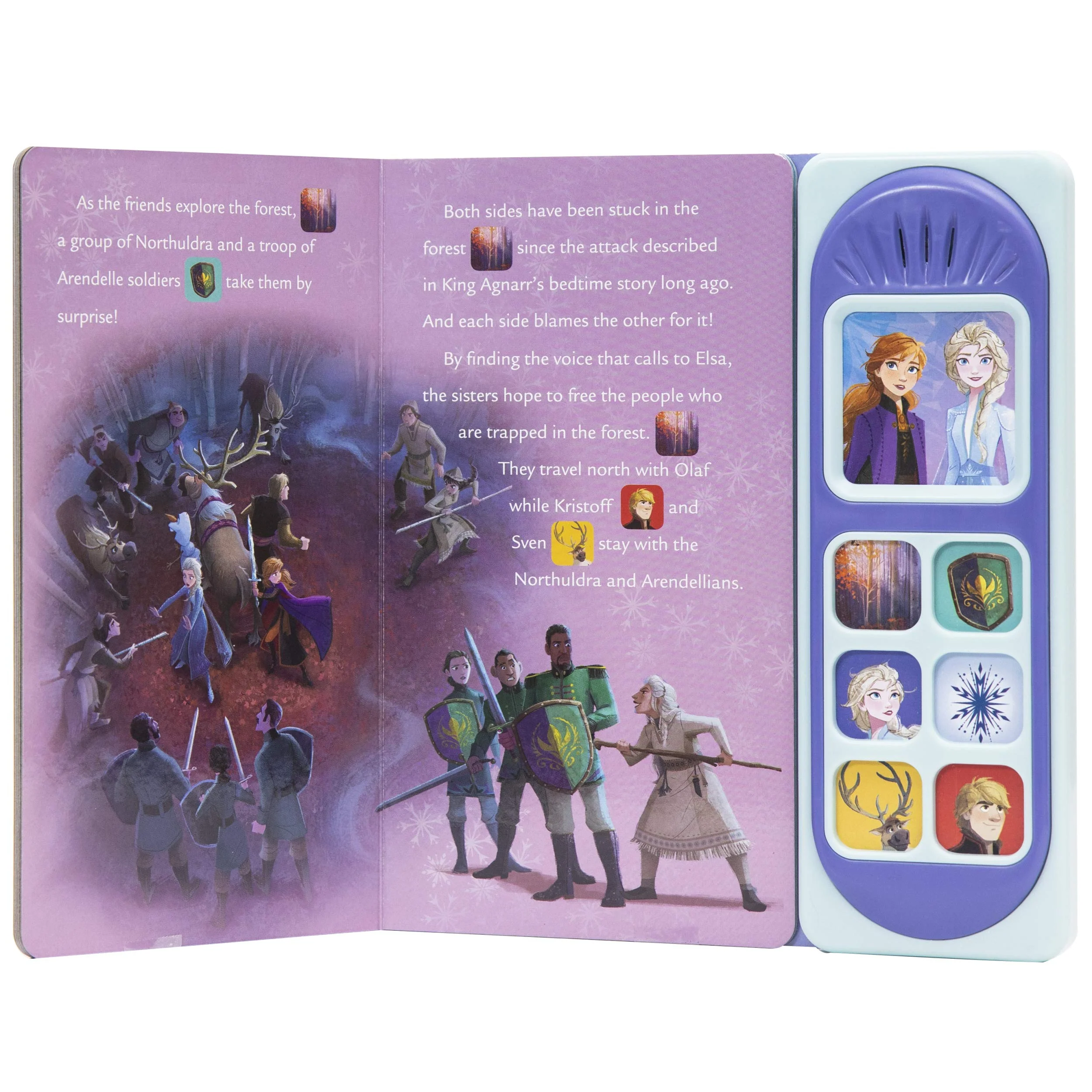 DAMAGE - Little Sound Book Film Tie in - Frozen 2: Stronger Together (Play-A-Sound) Board book - Image 5