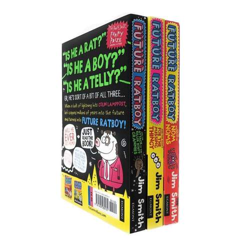 Future Ratboy Series 3 Books Collection Set The Invasion Of The Nom Noms The Quest For The Missing.. - Image 3
