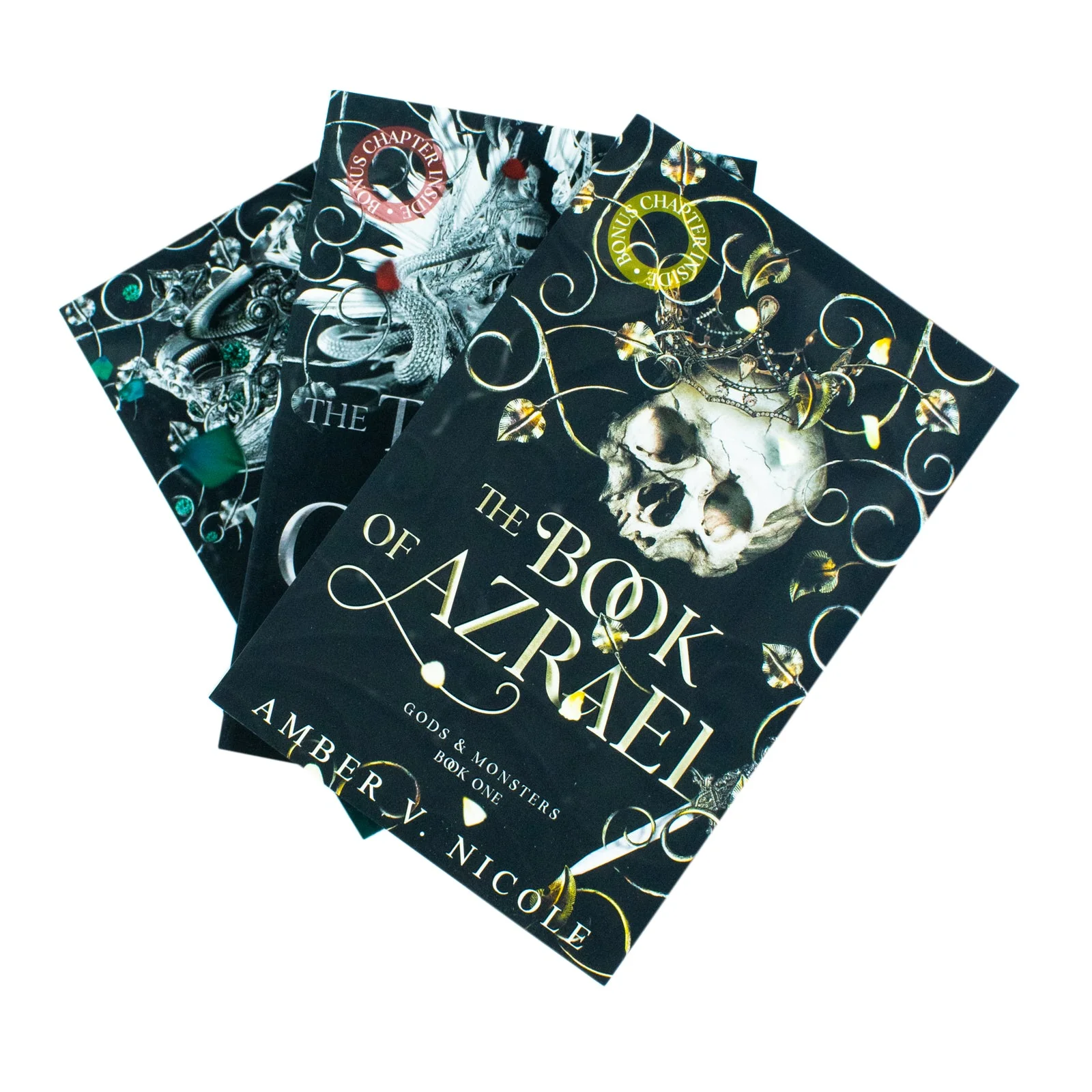 Gods & Monsters Series 3 Books Collection Set (The Book of Azrael, The Throne of Broken Gods, The Dawn of the Cursed Queen) - Image 4