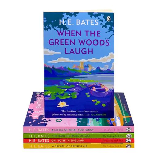 H E Bates Collection The Larkins Family Set Of 5 Books When The Green Woods Laugh A Breath Of Fren.. - Image 3