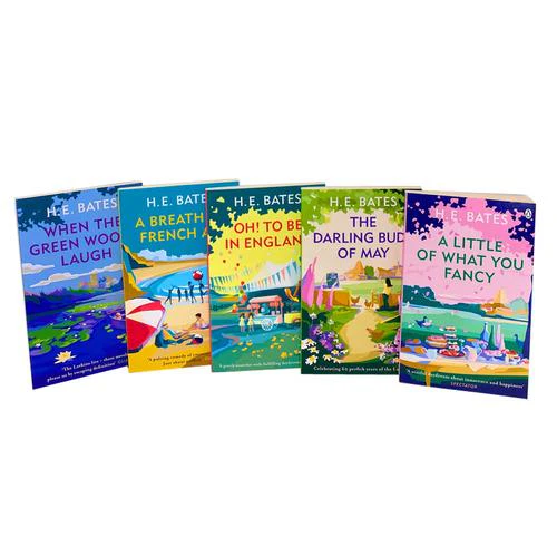 H E Bates Collection The Larkins Family Set Of 5 Books When The Green Woods Laugh A Breath Of Fren.. - Image 4