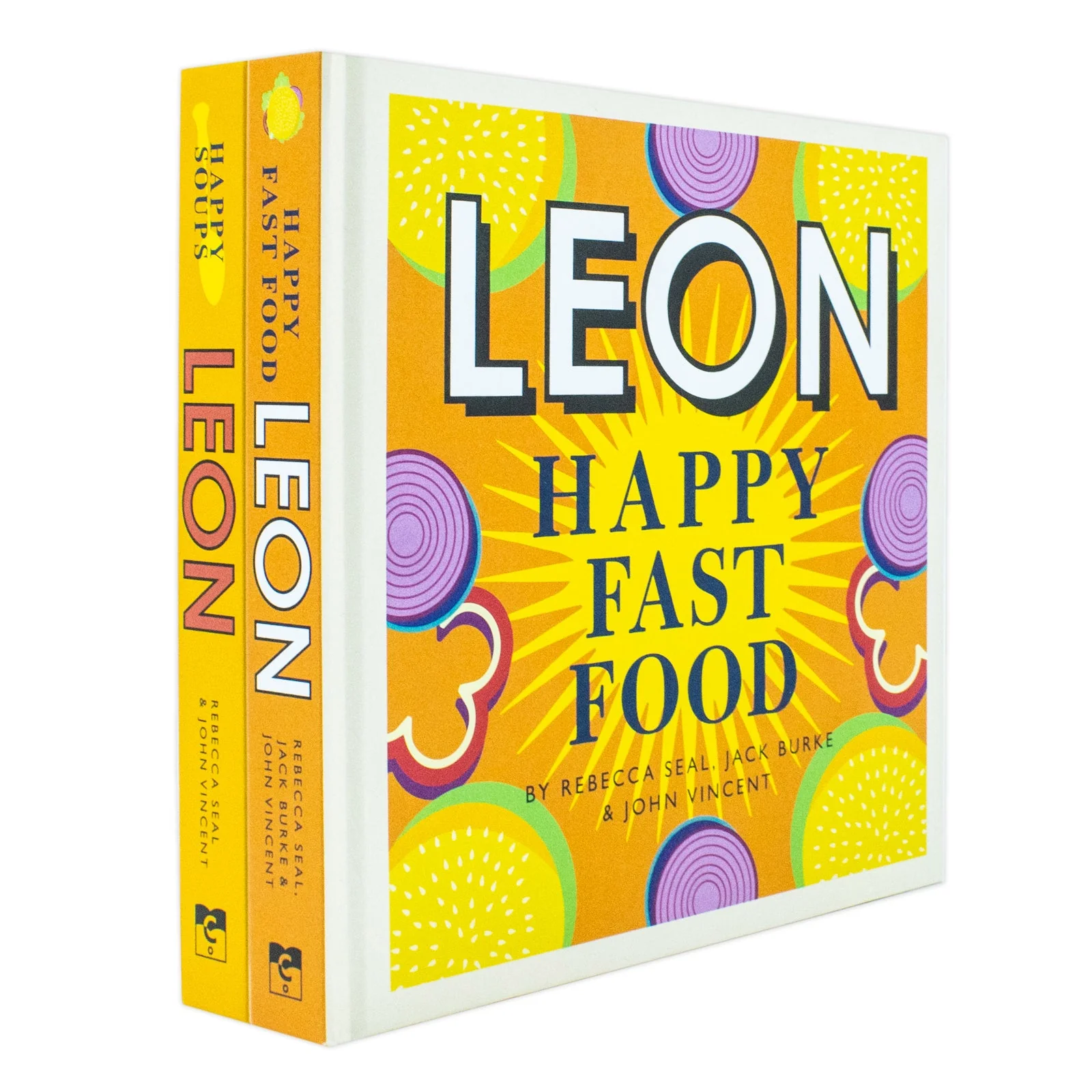 Happy Leons Collection 2 Books Set By Rebecca Seal, John Vincent, Jack Burke (Leon Happy Fast Food &amp; Leon Happy Soups) - Image 2