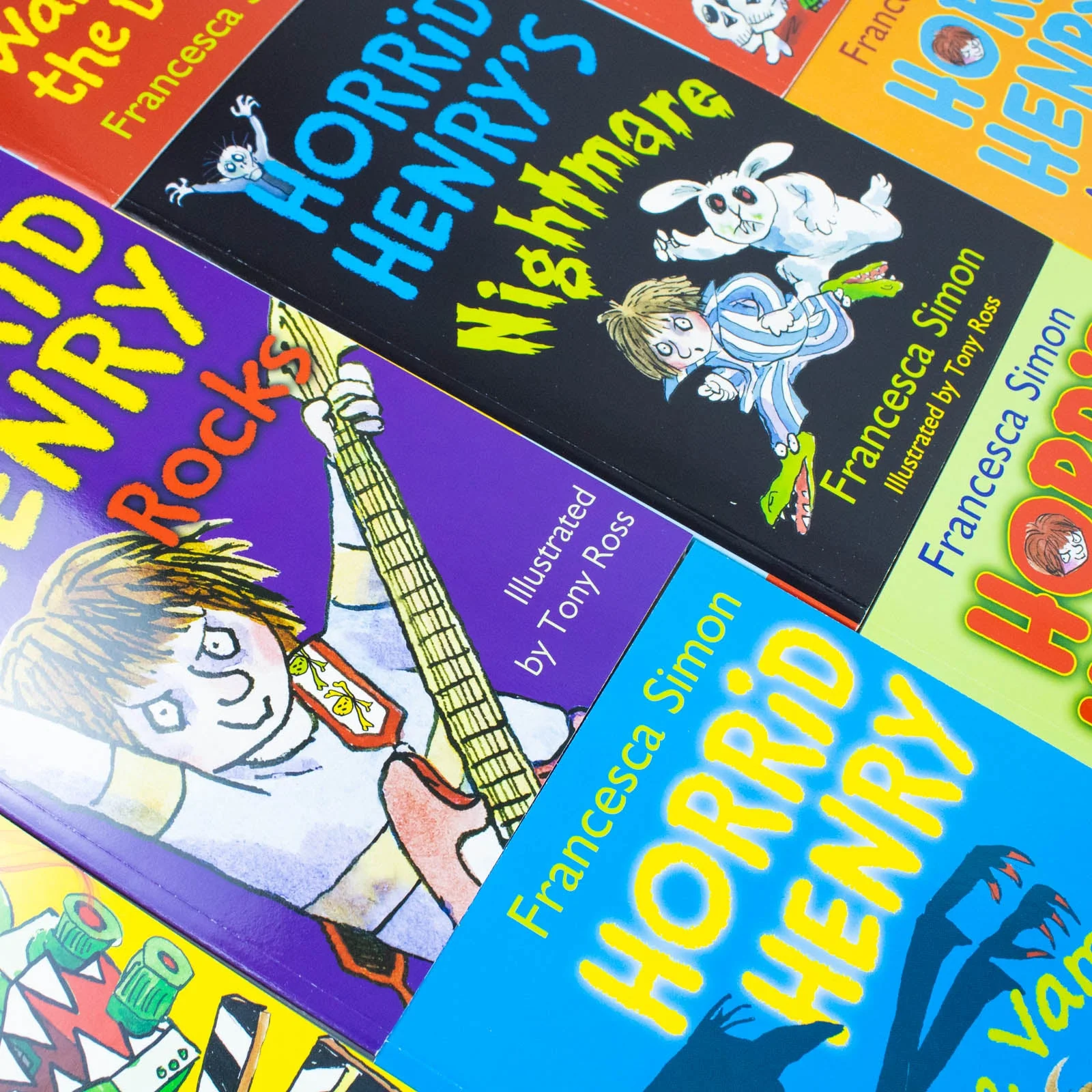 Horrid Henry Francesca Simon 10 Books Collection Set (Moody Margaret Strikes Back,Cannibal Curse,All Time Favourite Joke Book,Wakes The Dead,Nightmare,Horrid Joke Book,Krazy Ketchup & More) - Image 6