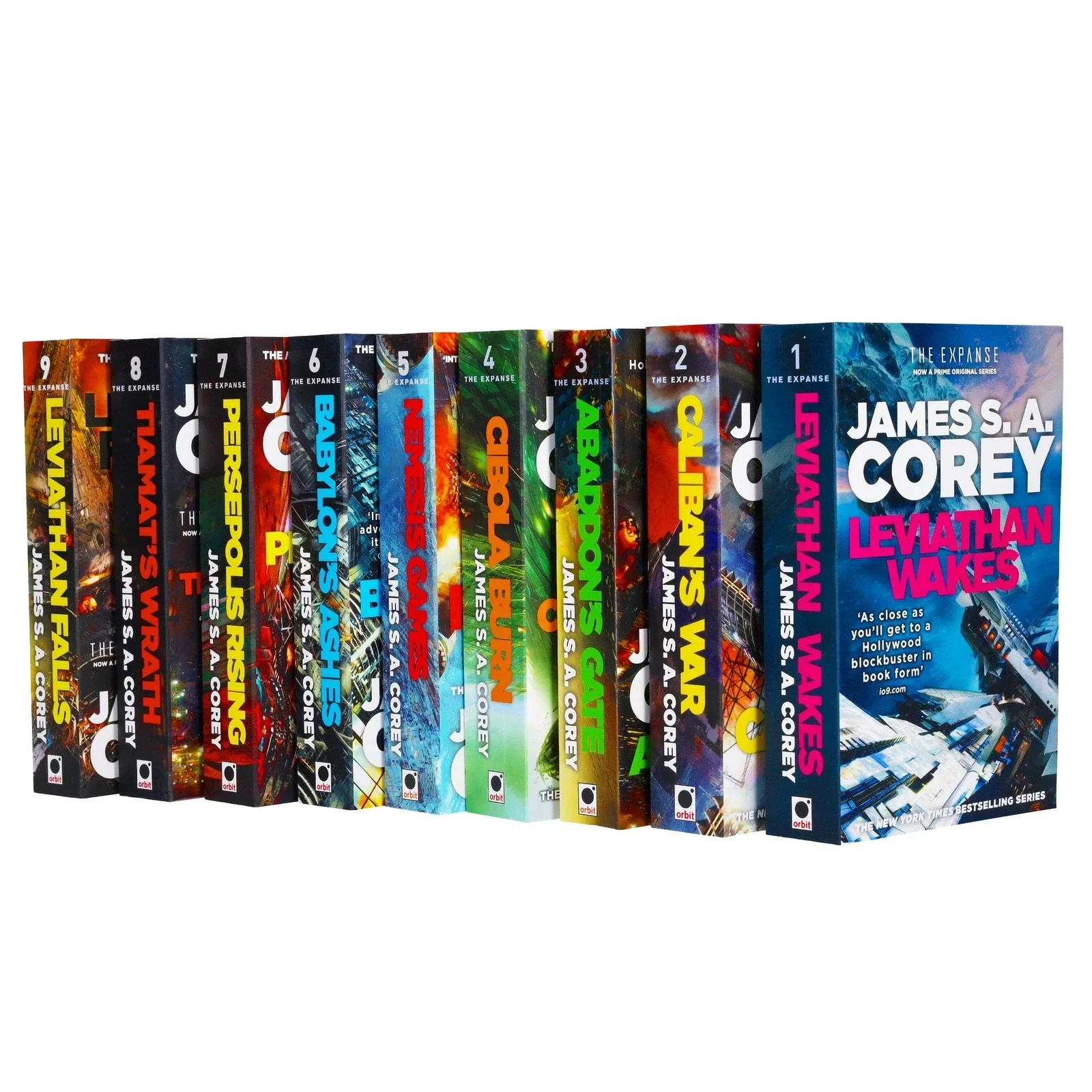 The Expanse Series 9 Books Collection Set by James S. A. Corey | Epic Science Fiction Saga (Prime Original TV Series) - Image 3