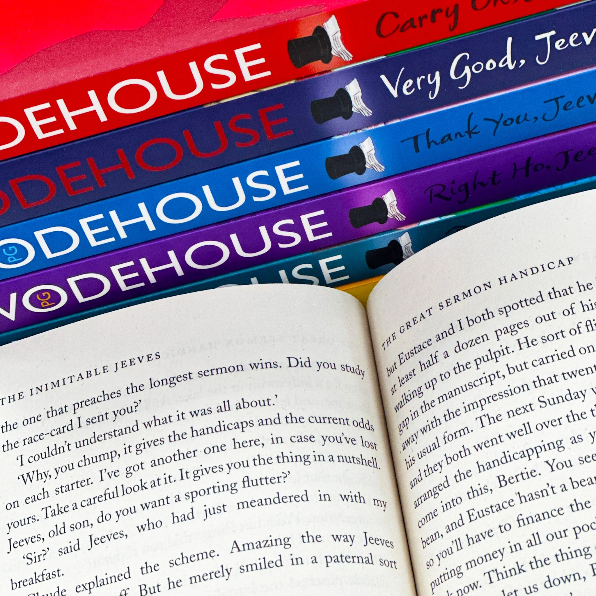 Jeeves and Wooster Series by P.G. Wodehouse – 7 Books Collection Set | The Inimitable Jeeves, Carry On Jeeves, Very Good Jeeves, Thank You Jeeves, Right Ho Jeeves, Ring for Jeeves & Jeeves and the Feudal Spirit - Image 4