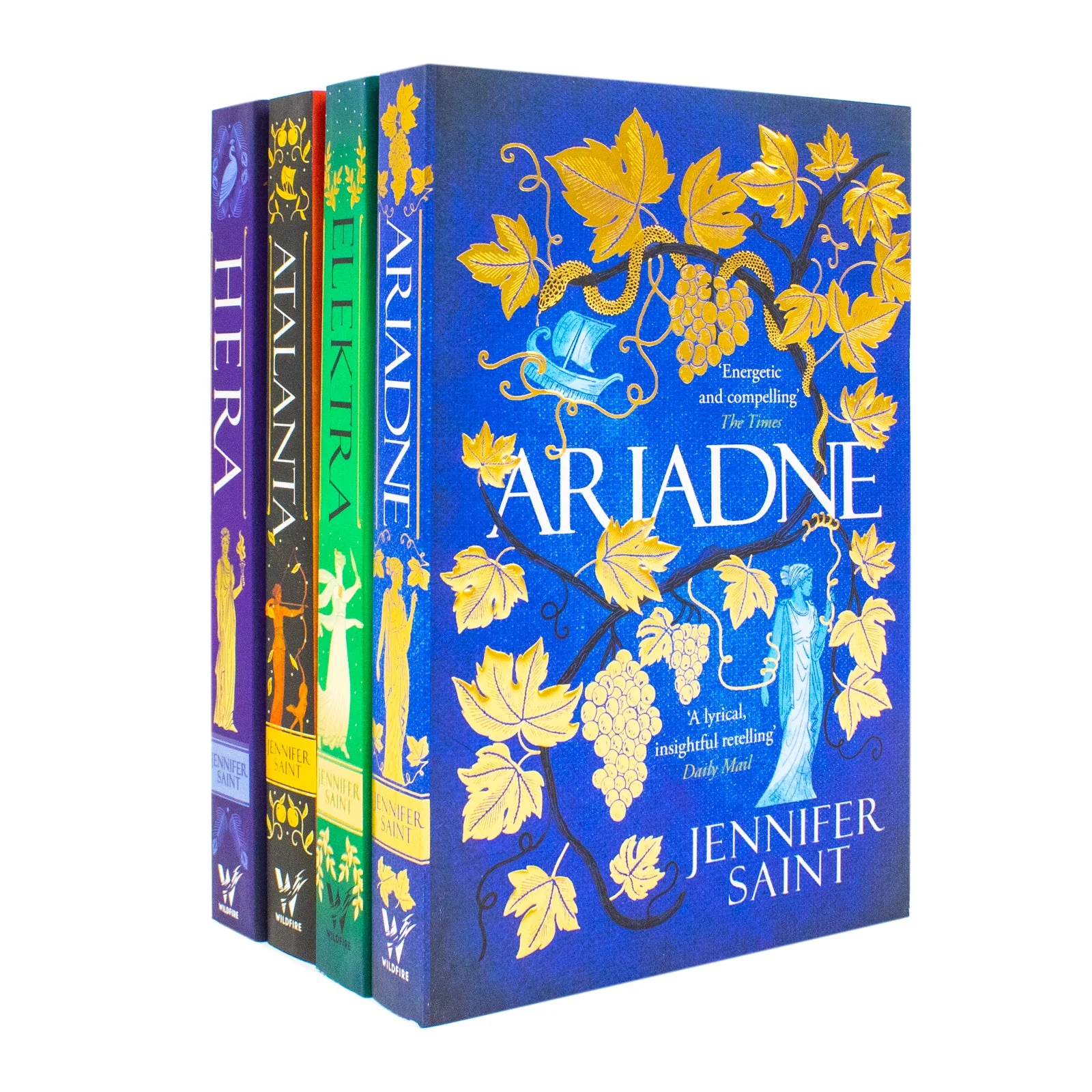 Jennifer Saint Collection 4 Books Set (Ariadne, Elektra, Atalanta and Hera)