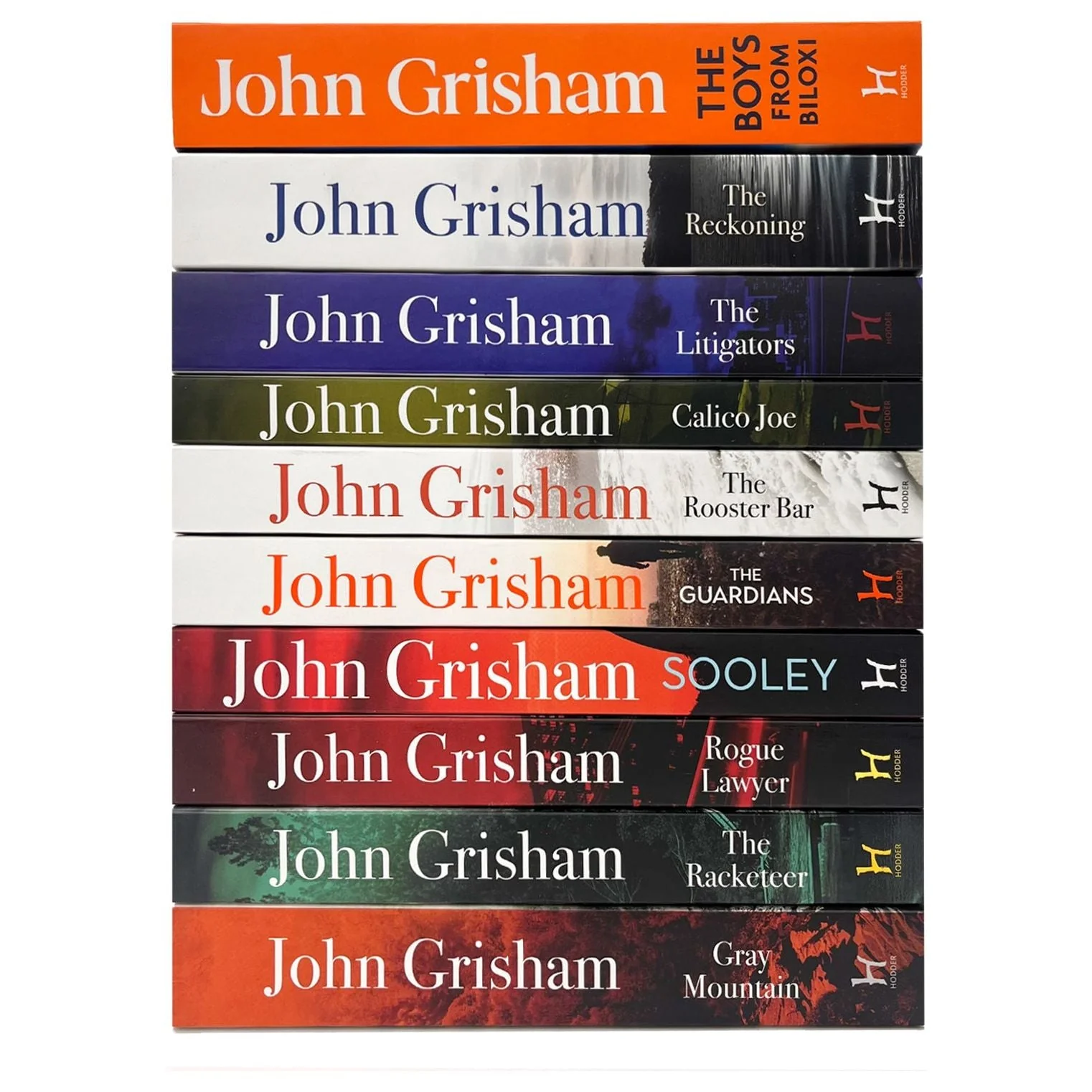 John Grisham 10 Books Collection Set (The Boys From Biloxi, The Reckoning, The Litigators + MORE) - Image 2