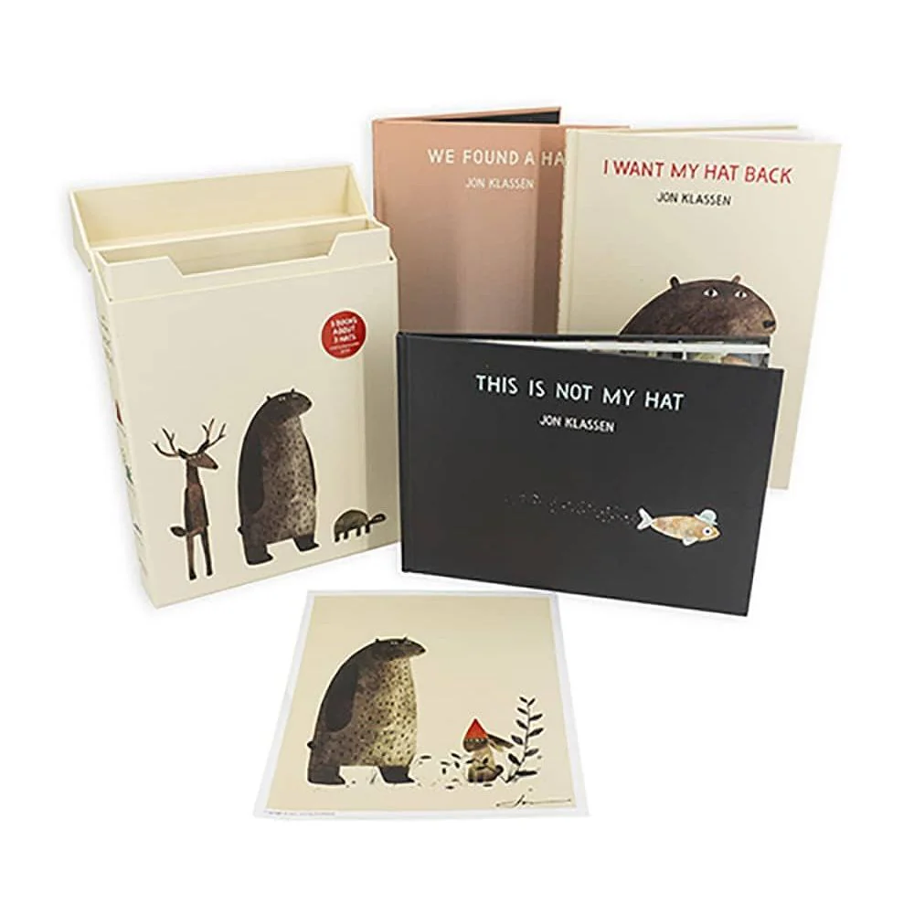 Jon Klassen's Hat Box (The Hat Trilogy) (I Want My Hat Back, This Is Not My Hat, We Found a Hat) - Image 3