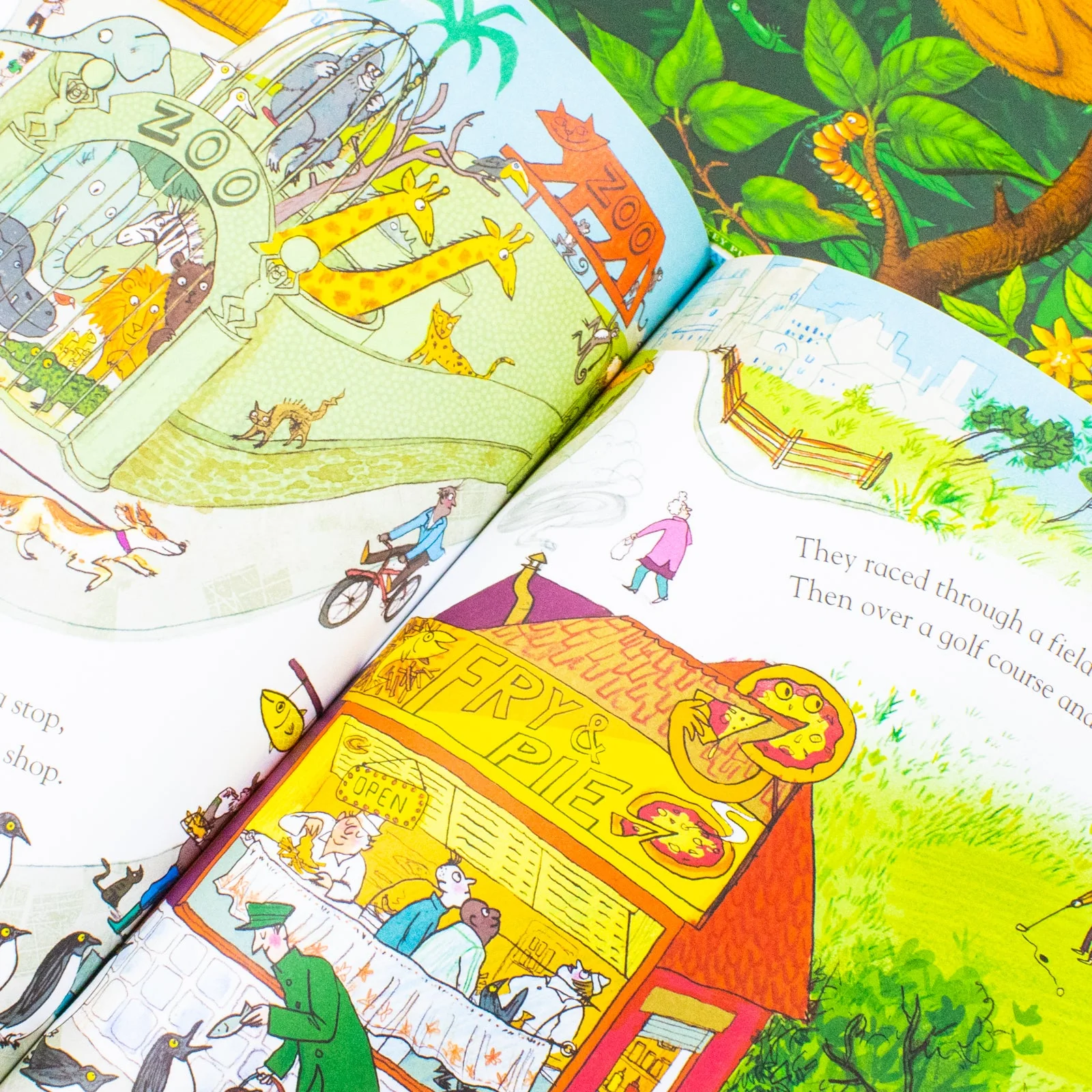 Julia Donaldson 4 Book Set – Monkey Puzzle, The Detective Dog, The Hospital Dog & Gozzle Children’s Collection - Image 4