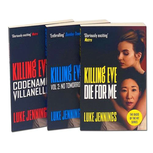 Killing Eve The Complete Trilogy Series 3 Books Collection Set By Luke Jennings Codename Villanelle, No Tomorrow, Die for Me - Image 2